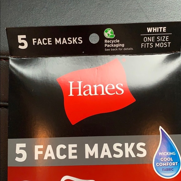 Hanes Reusable Face Masks last one - Picture 4 of 4
